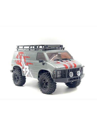 1:18 Crawler CR18P EVO-V2 "Rock Van" grey RTR