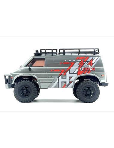 1:18 Crawler CR18P EVO-V2 "Rock Van" grey RTR
