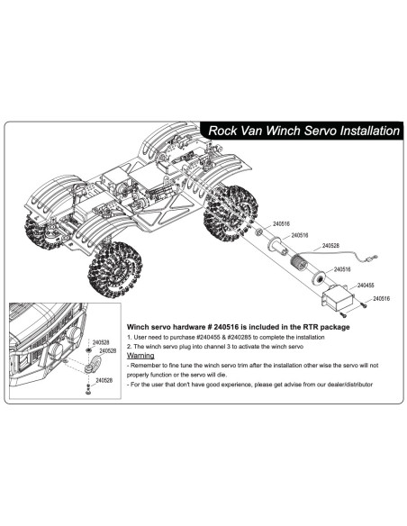 Winch Servo