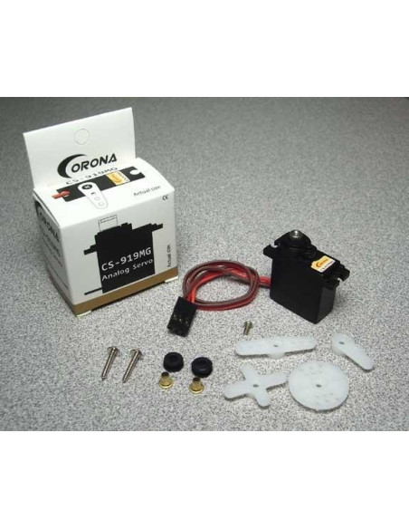 Servo Anológico Corona CS-919 MG piñonería metálica.