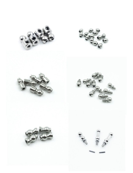 CR-18P 6X6 Complete Ball Stud Set