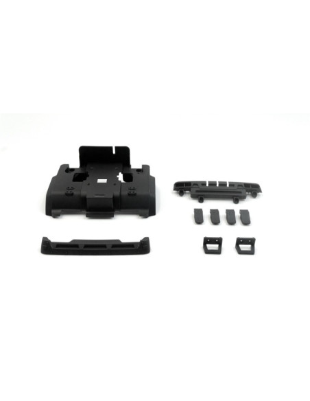 CR-18P 6X6 Flat Bed Body Mount & Grill