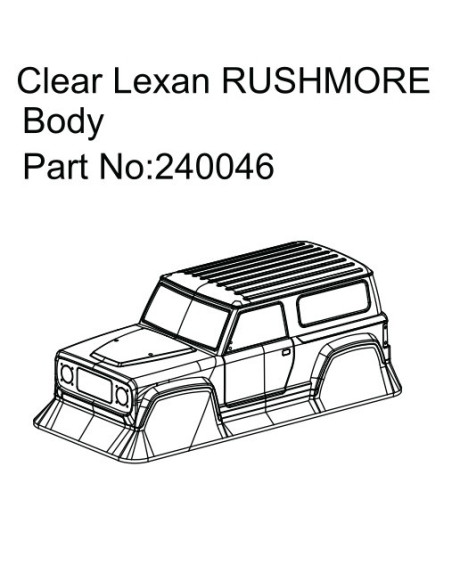 Rushmore Body (PC Clear)