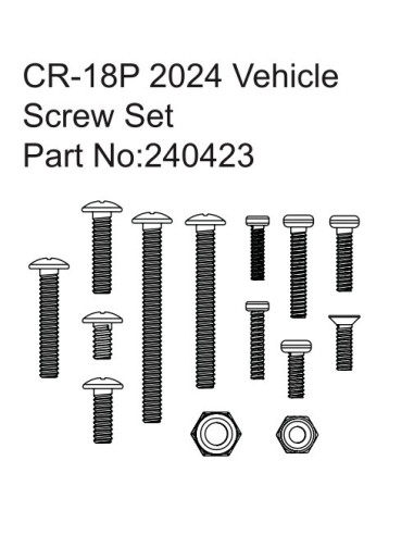 CR-18P 2024 Vehicle Screw Set