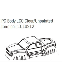 PC Body LCG Clear-Unpainted...