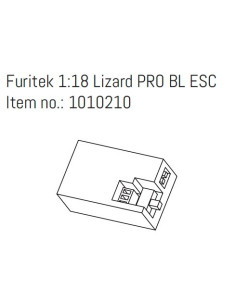 Furitek 1:18 Lizard PRO BL ESC