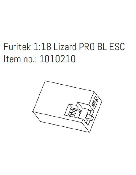 Furitek 1:18 Lizard PRO BL ESC
