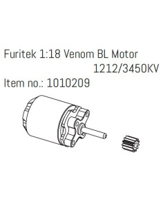 Furitek 1:18 Venom BL Motor...
