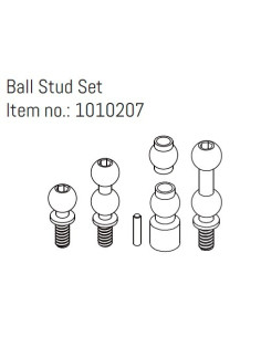 Ball Stud Set - GOAT