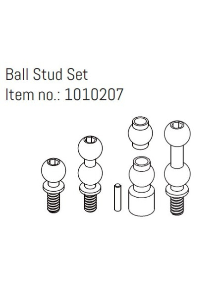 Ball Stud Set - GOAT