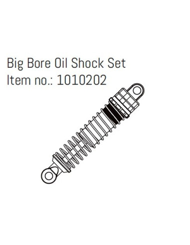 Big Bore Oil Shock Set - EVO-GOAT
