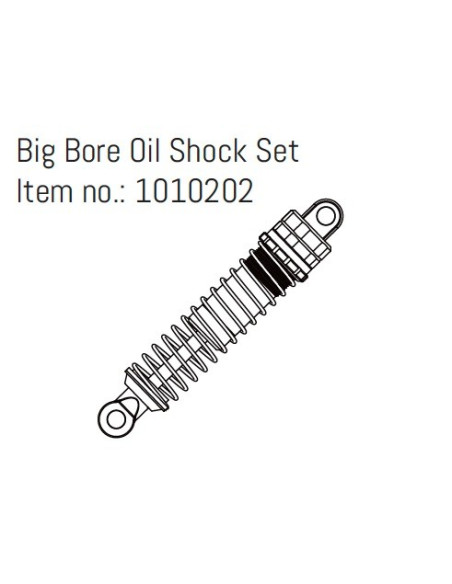 Big Bore Oil Shock Set - EVO-GOAT