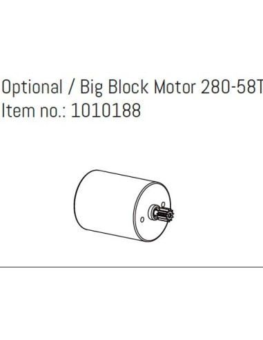 Opt. Big Block Motor 280-58T