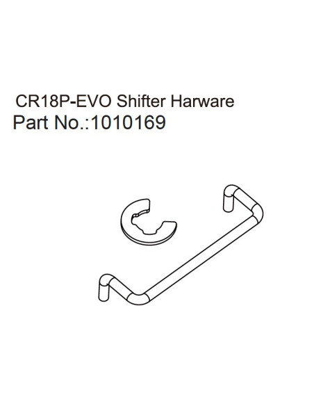 Shifter Hardware Harv.-RV - EVO 1:18