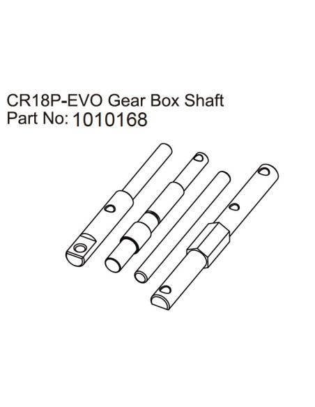 Gear Box Shaft - EVO 1:18
