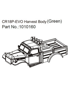 Harvest Body (matt green) -...