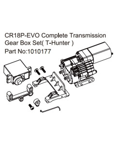 Gear Box T-Hunter - EVO 1:18