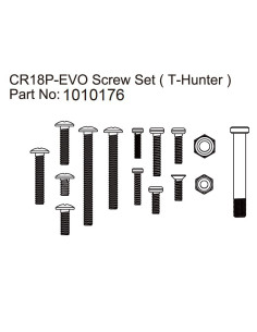 Screw Set T-Hunter - EVO 1:18