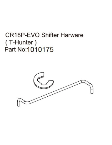 Shifter Hardware T-Hunter - EVO 1:18