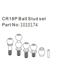 Ball Stud Set - EVO 1:18