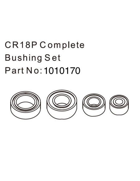 Complete Bushing Set - EVO 1:18