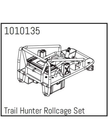T-Hunter Rollcage-Load Area - PRO Crawler 1:18