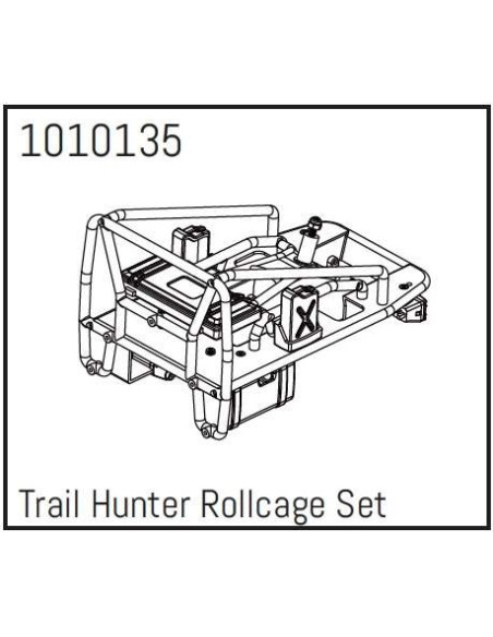 T-Hunter Rollcage-Load Area - PRO Crawler 1:18