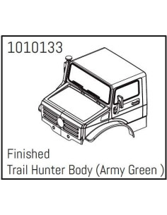 T-Hunter PC Body Set (army...