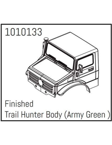 T-Hunter PC Body Set (army green) - PRO Crawler...