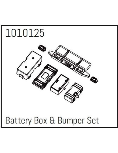 T-Hunter Battery Box & Bumper Set - PRO Crawler...