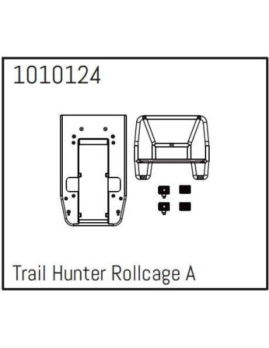 T-Hunter Rollcage Set A - PRO Crawler 1:18