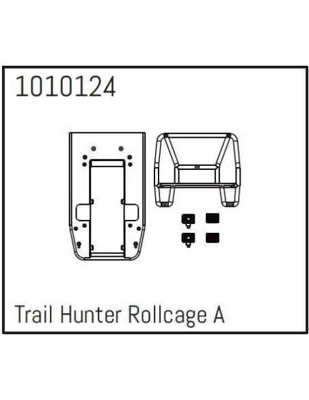 T-Hunter Rollcage Set A - PRO Crawler 1:18