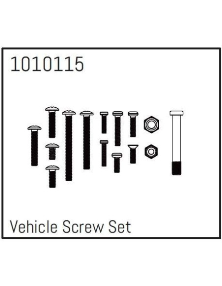Rock Van Screw Set - PRO Crawler 1:18