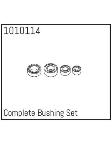 Complete Copper Bushing Set - PRO Crawler 1:18