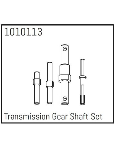 Transmission Gear Shaft Set - PRO Crawler 1:18