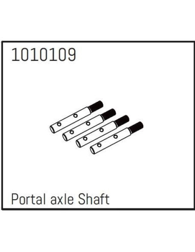 Portal Axle Shafts - PRO Crawler 1:18 (4)