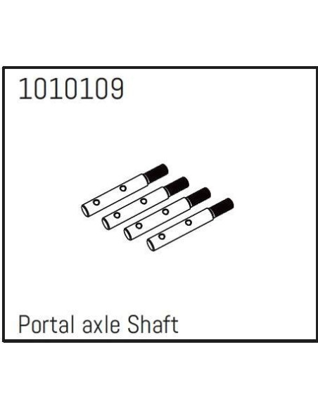 Portal Axle Shafts - PRO Crawler 1:18 (4)