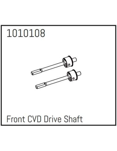 Front CVD Drive Shaft - PRO Crawler 1:18 (2)