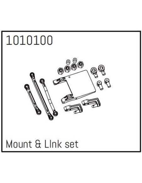 Mount & Link Set - PRO Crawler 1:18