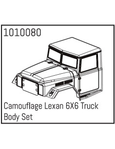 Camouflage Lexan 6X6 Truck...