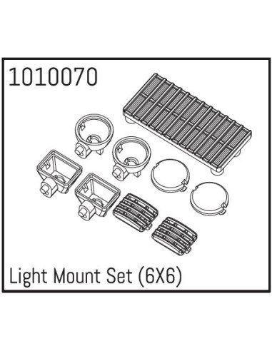 Light Mount Set (6X6)