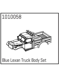 Blue Lexan Power Wagon Body...