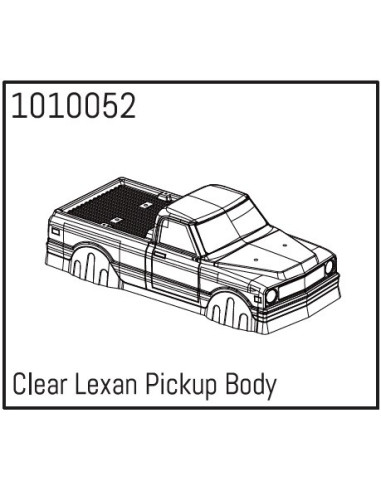 Clear Lexan Pickup Body