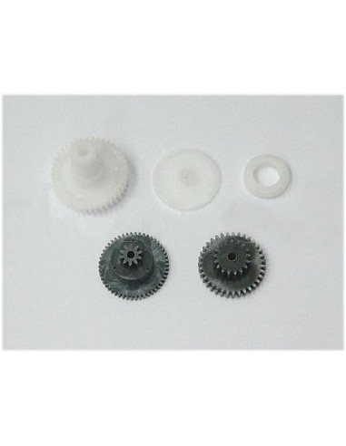Piñonería para servo Hitec HS-322HD o 325HB