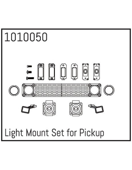 Light Mount Set for Pickup