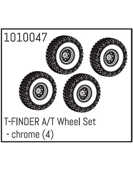 T-FINDER A-T Wheel Set - chrome (4)