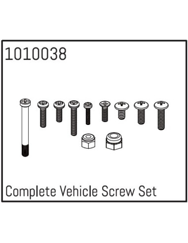 Complete Vehicle Screw Set