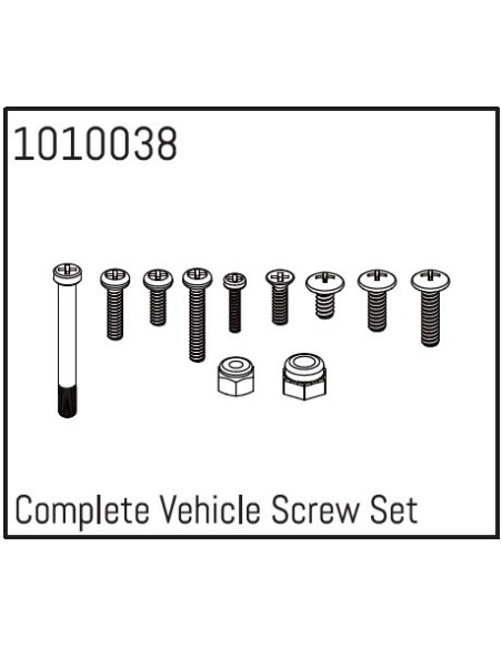 Complete Vehicle Screw Set