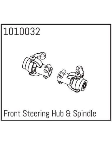 Front Steering Hub & Spindle