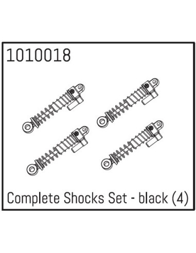 Complete Shocks Set - black (4)